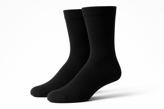 black ultrasoft diabetic crew